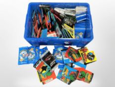 A collection of trading cards to include Ben 10, Dinosaurs Attack, Godzilla, Superman, etc.