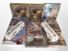 12 assorted board games including Disney, Star Wars, The Lord of the Rings, etc.