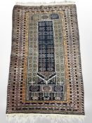 A Balouch prayer rug, Afghanistan,