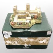 A large Lilliput Lane model, Durham Cathedral, limited edition No.