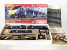 A Hornby Blue Rapier OO gauge train set, in box.