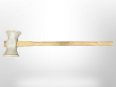 A vintage fairground mallet,