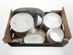 A quantity of German porcelain dinner wares.
