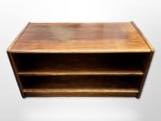 A Danish television stand on castors,