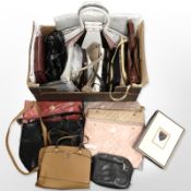 A quantity of lady's handbags, including Aspinal of London.