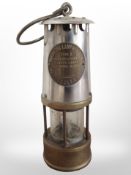 An Eccles Protector type 6 miner's lamp.