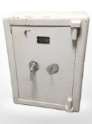 A Merlin safe with key,