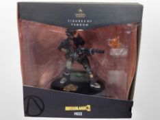 A Weta Workshop Borderlands 3 figurines, Moze, boxed.
