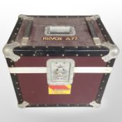 A flight case,