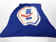 A large nautical flag.