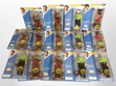 14 Marty Abrams Star Trek figurines, boxed.