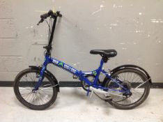A Basis Compact 20 folding bike,