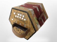 A Rosetti Rambler accordion.