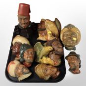 A collection of Bossons plaques.