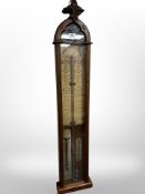 A Victorian Admiral Fitzroy's barometer.
