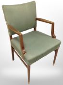A mid 20th century continental armchair