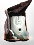 A Polti steam cleaner.