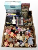 A quantity of soft toys, DVDs, home wares, Top Gear remote-controlled model, books, etc.