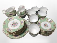 40 pieces of Royal Standard Lady Cynthia tea china.