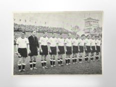 A Germany football team photograph World Cup final 1954