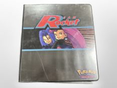 A binder containing a large quantity of collector's cards to include Star Trek, Star Trek: Voyager,