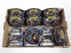 14 Hasbro Star Wars-related figurines including Galactic Heroes, etc., boxed.