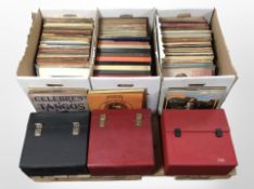 A very large quantity of vinyl LP records and box sets including classical, easy listening, etc.