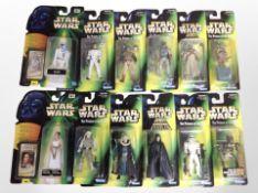 12 Kenner Star Wars figurines, boxed.