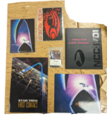Star Trek phone cards and folders and loose cards