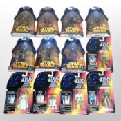 12 Kenner Star Wars figurines, boxed.