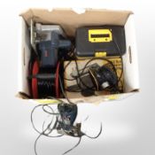 Power tools including Bosch, extension reel,