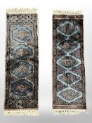 A pair of Lahore Bokhara runners, Pakistan,