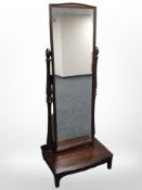 A Stag cheval mirror,