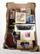 A group of mostly boxed die-cast models including Corgi Classics, Days Gone, Matchbox, etc.