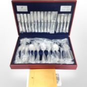 A Viners silver-plated 58-piece table service.