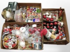 A quantity of Danish Christmas decorations.