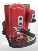 A Kitchen-Aid artisan coffee machine.