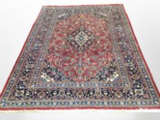 A Kashan carpet, Isfahan Province, Central Iran,