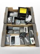 A quantity of Imalent torches and other electricals including two smart phones, car MP3 player, etc.