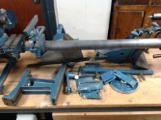 A Coronet Tool Company 'The Major' workshop lathe with Brook Crompton Parkinson motor, 750 Watts,