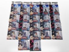 22 Jada Toys die-cast metal DC Comics figurines, boxed.