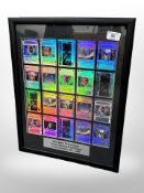 Star Wars Endor uncut trading cards,