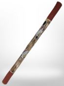 An Australian didgeridoo, length 103cm.