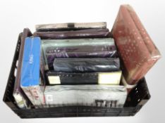 A quantity of new duvet covers, curtains, etc.