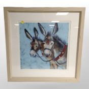 Joanne Wishart : Donkey Rides, limited edition colour print, signed in pencil and numbered 6/150,
