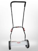 An Alko push mower.