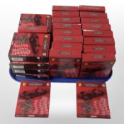 26 Kyosho 1:64 scale Formula 1 car model kits.