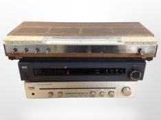 A Bang & Olufsen Beomaster 1000, an NAD Monitor Series stereo tuner 4300,