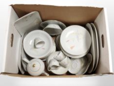 A quantity of Bavarian porcelain tea and dinner wares.