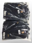 Four new pairs of Site work trousers, waist 36, leg 32.